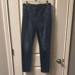 Lucky Brand Blue Skinny Jeans High-Waisted